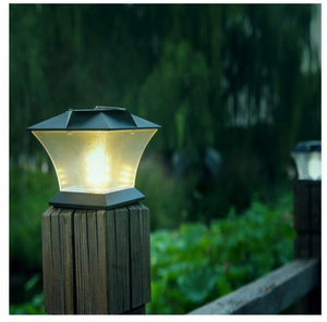 Waterproof Led Solar Pillar